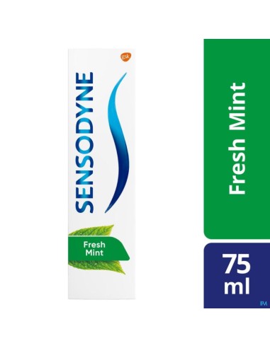 Sensodyne fresh mint dentifrice 75ml