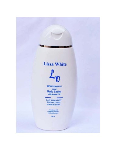 Lissa white Moisturizing body milk with sesame...