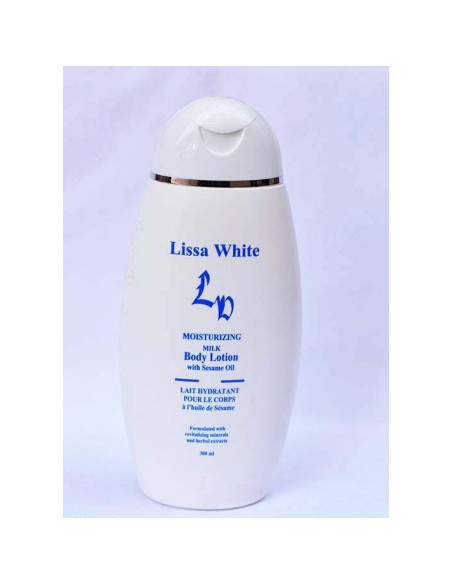 Lissa white Moisturizing body milk with sesame oil 300ml