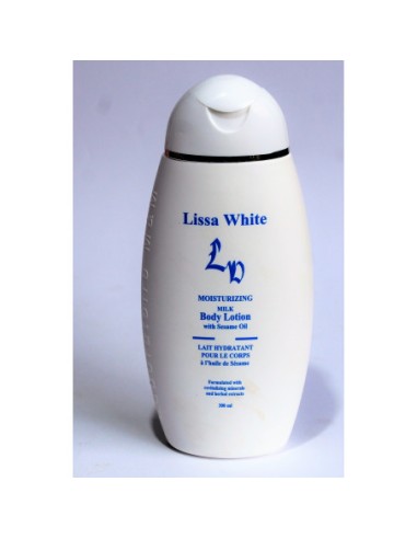 Lissa white Moisturizing body milk with sesame...