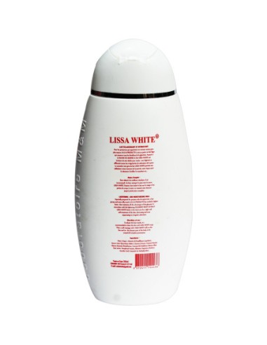 Lissa White lait éclaircissant et hydratant aux...