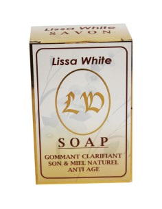 Lissa White clarifying exfoliating soap with anti-aging...