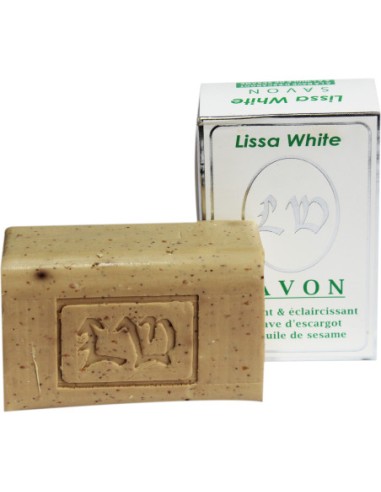 Lissa White savon gommant et éclaircIssant à la...