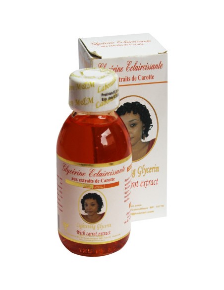 Action totale Glycerine éclaircissante aux extrait de carottes