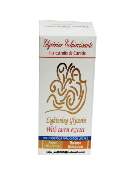 Action totale Glycerine éclaircissante aux extrait de carottes