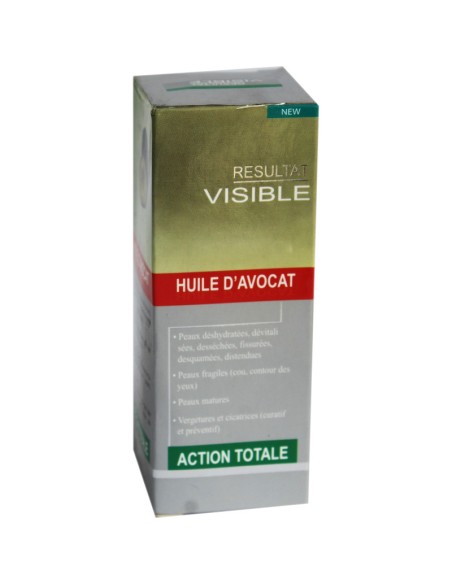 Action totale huile d'avocat