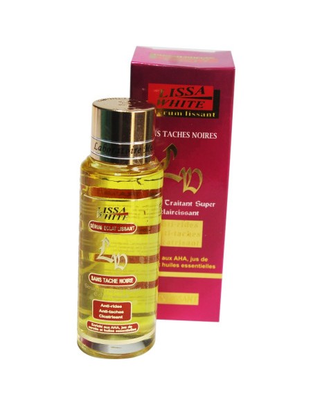 Lissa White sérum traitant super éclaircissant antiride anti tâche cicatrisant