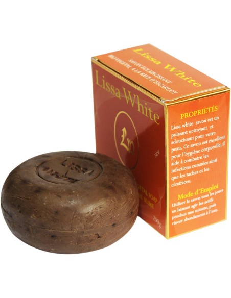 Lissa White Savon éclaississant biovégétal à la bave d'escargot 100g