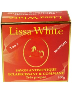 Lissa White antiseptic lightening and exfoliating soap 100g 2